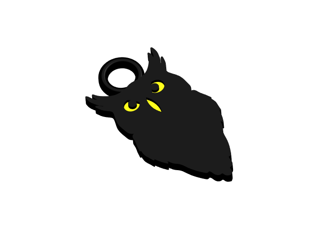 Owl earring