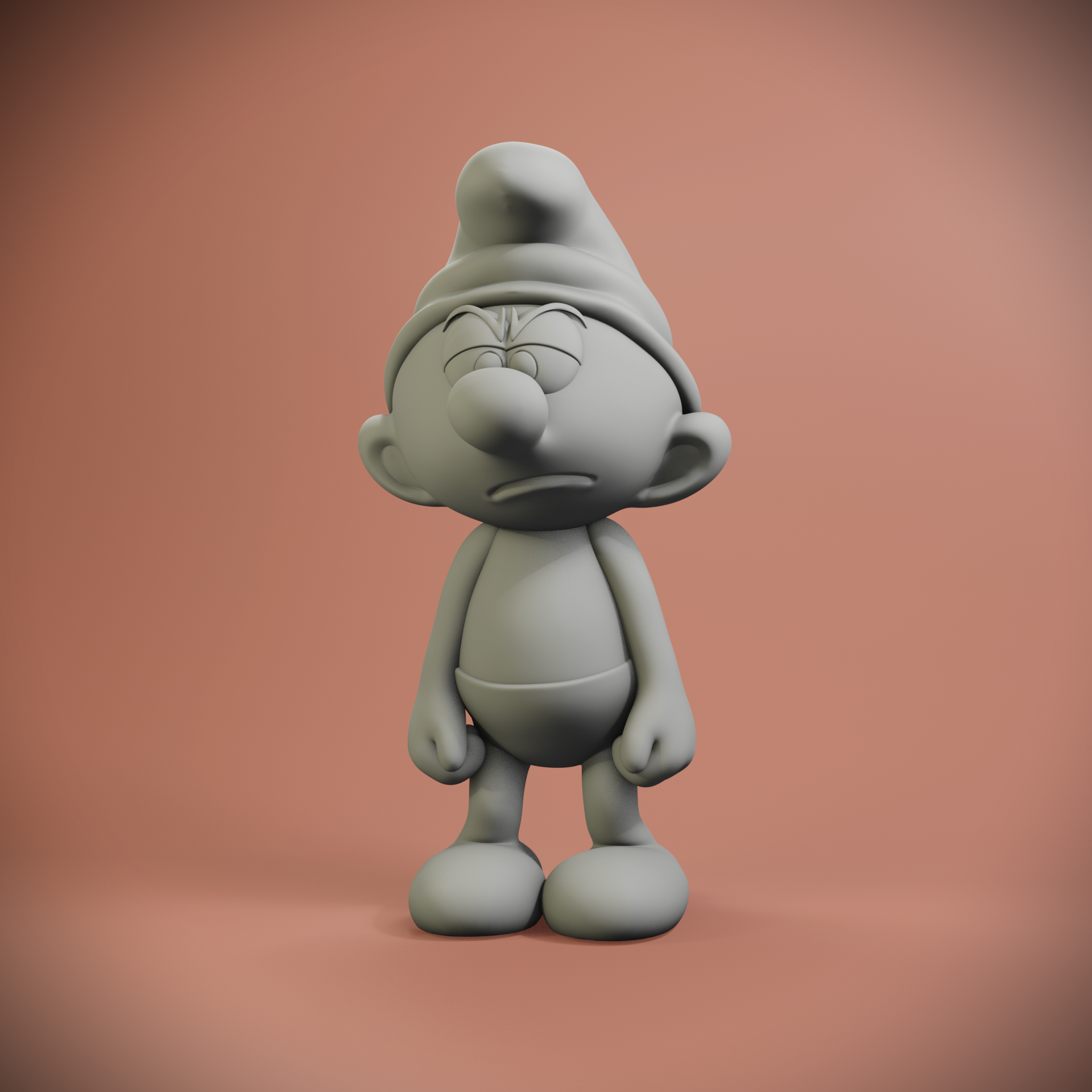 Grumpy Smurf — miniatura 2