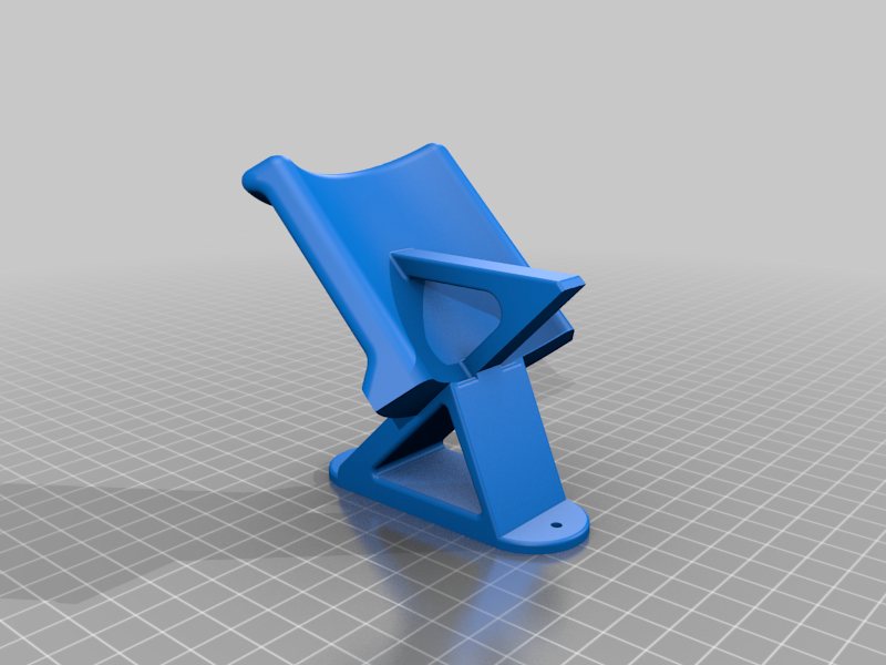 Head Phone Holder for slanted wall