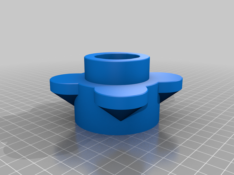 Miniatura 3 do modelo 3D Large Brick Flower (alternative version)