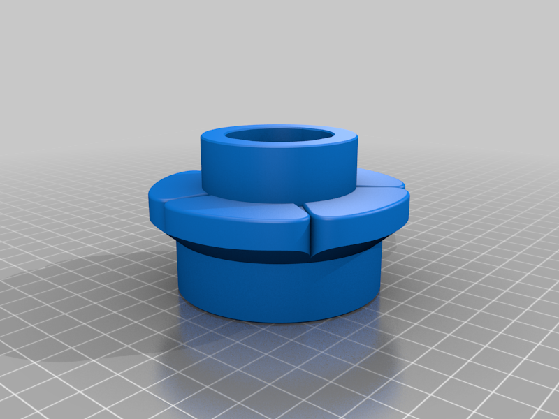 Miniatura 4 do modelo 3D Large Brick Flower (alternative version)