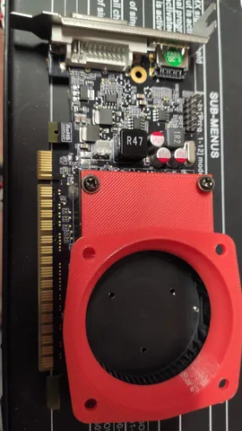 GPU Cooler with 60mm Fan