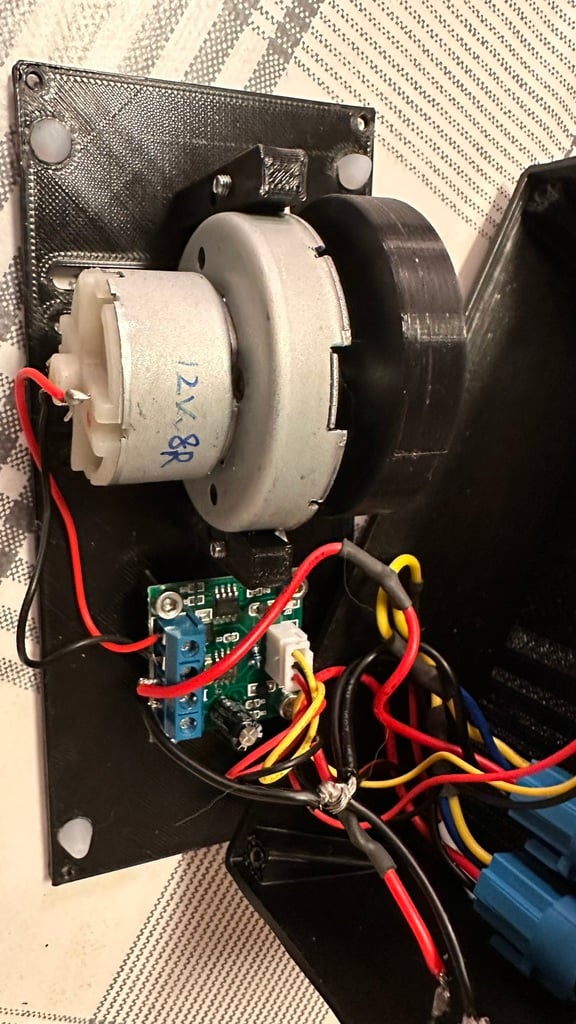 Wave motion machine base with variable speed and LED strip. — miniatura 7