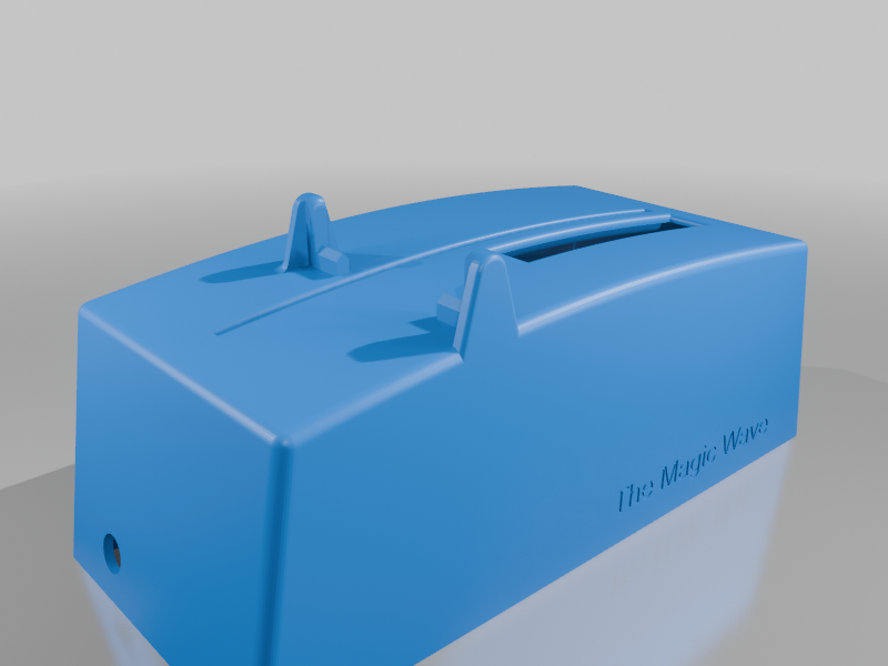 Wave motion machine base with variable speed and LED strip. — miniatura 2