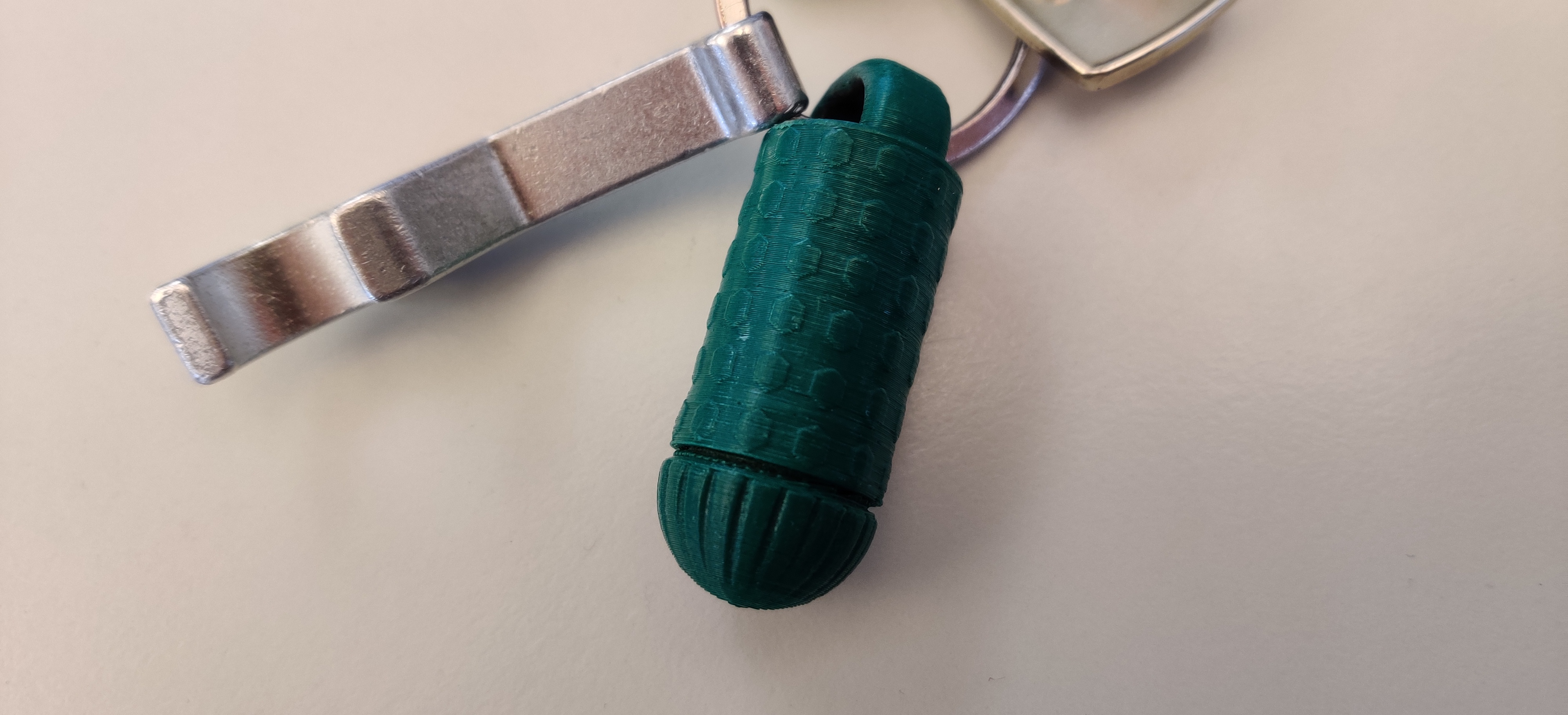 Pill Box for keychain