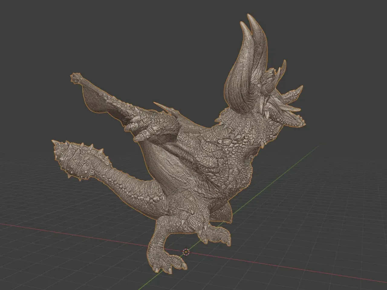 Diablos (Monster Hunter) - Download Free 3D model by Patch3D (@Patch3D)  [c40bc5b]