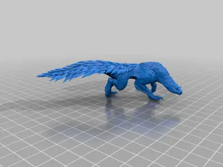 DIABLOS MONSTER HUNTER 3D model 3D printable