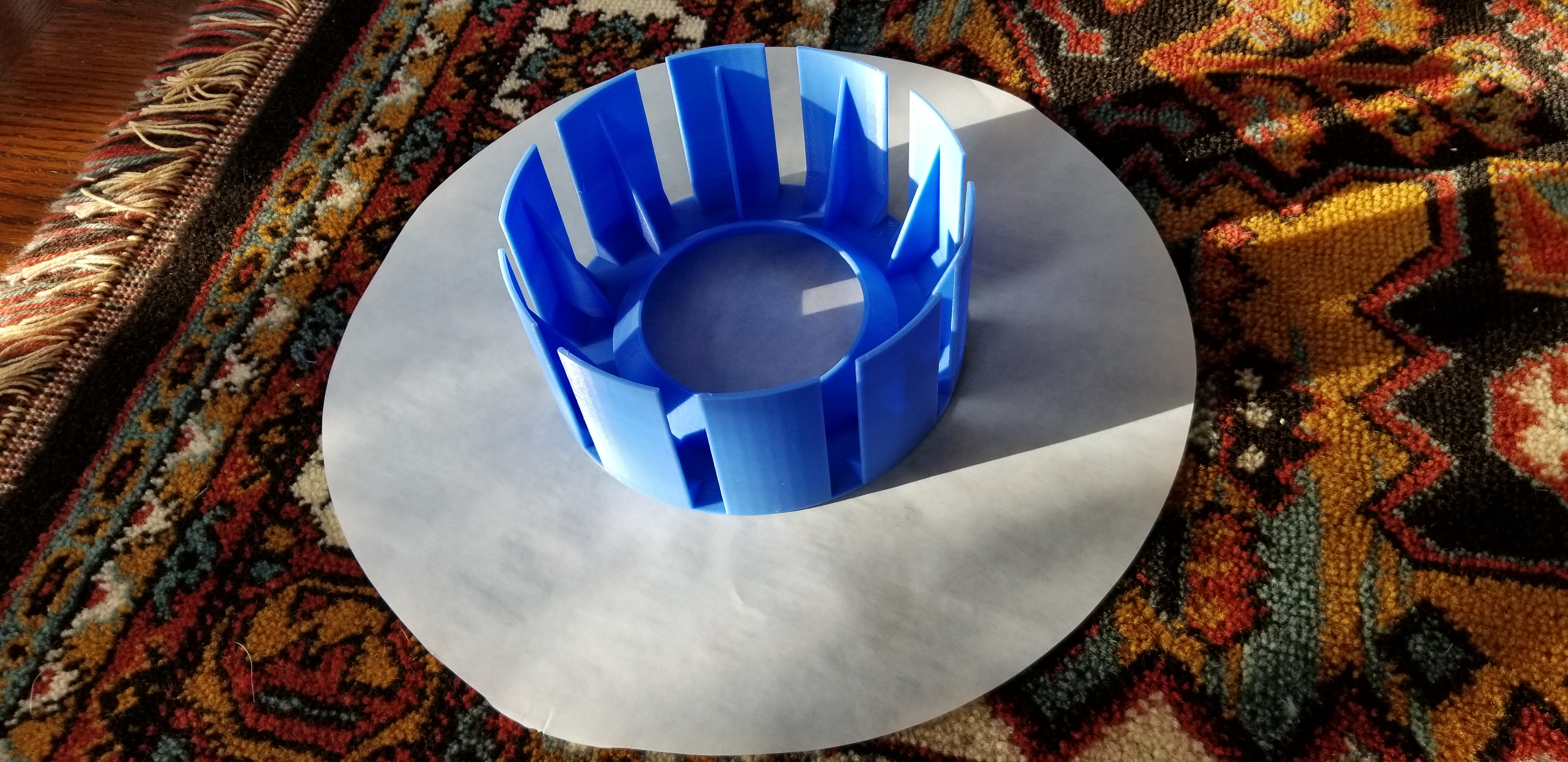 Miniatura 2 do modelo 3D Cake pan liner form