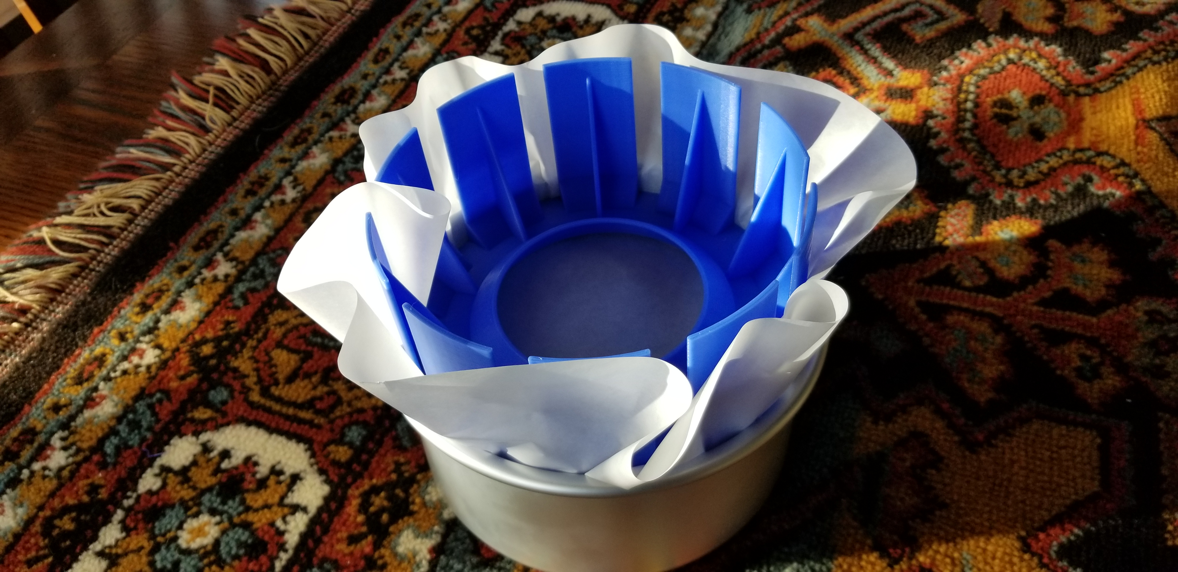 Miniatura 3 do modelo 3D Cake pan liner form