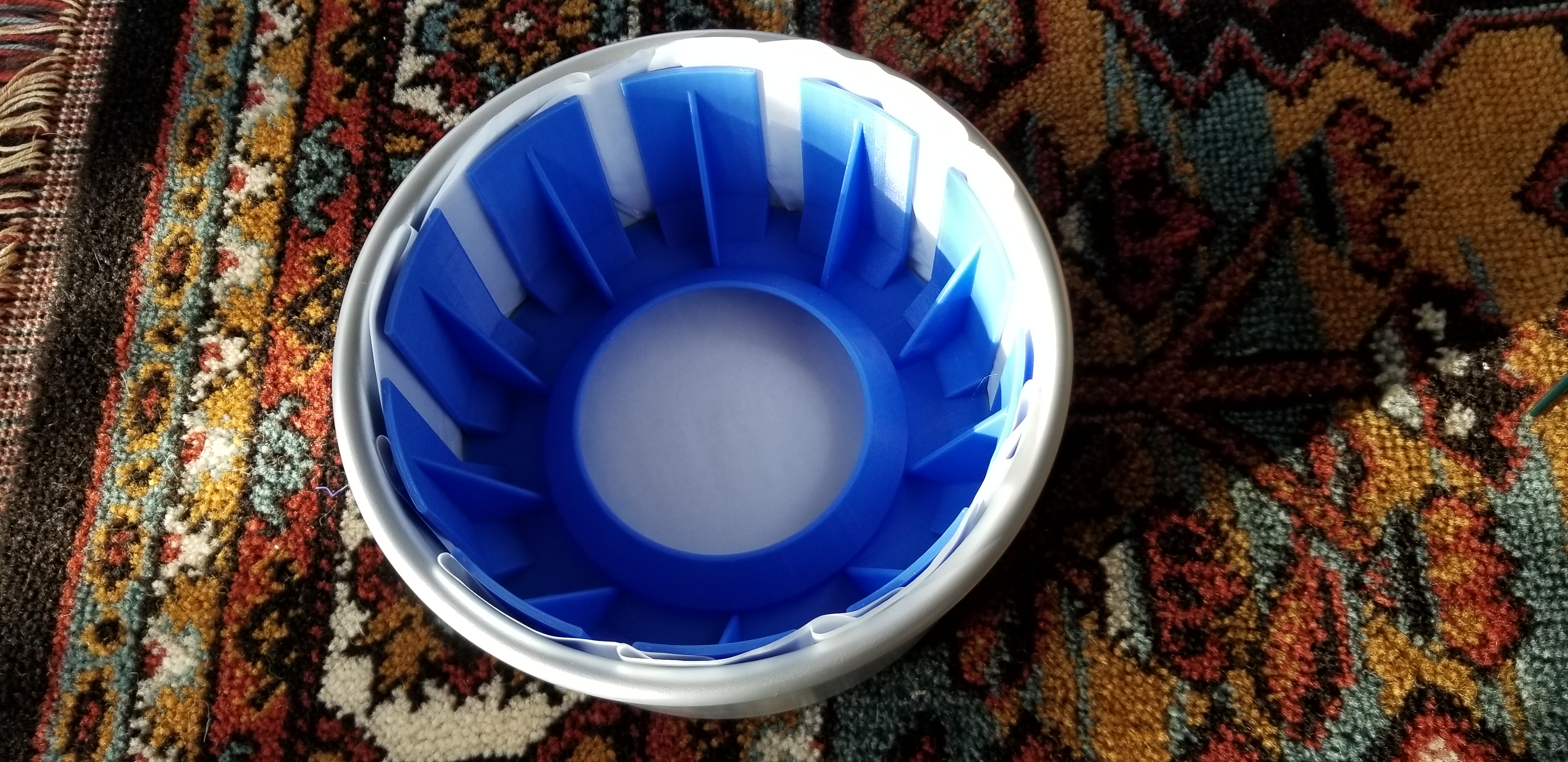 Miniatura 6 do modelo 3D Cake pan liner form