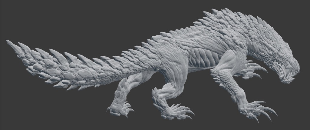 MHW: Odogaron (posed) by PittRBM | Download free STL model | Printables.com