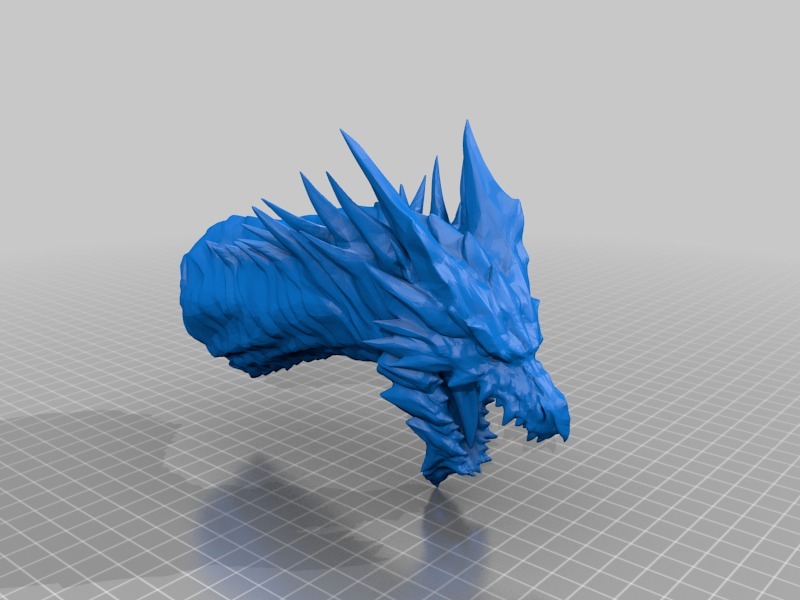 MHW: Kushala Daora head (UPDATED)