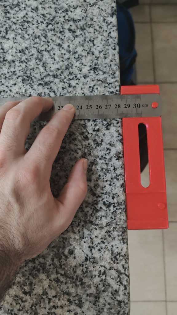 Ruler to square