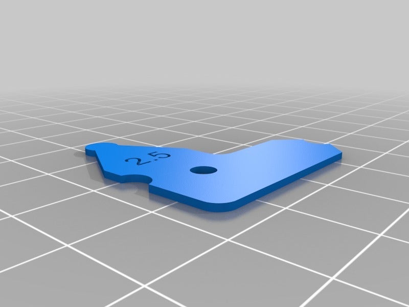 Radius Gauge by GerryPB Download free STL model