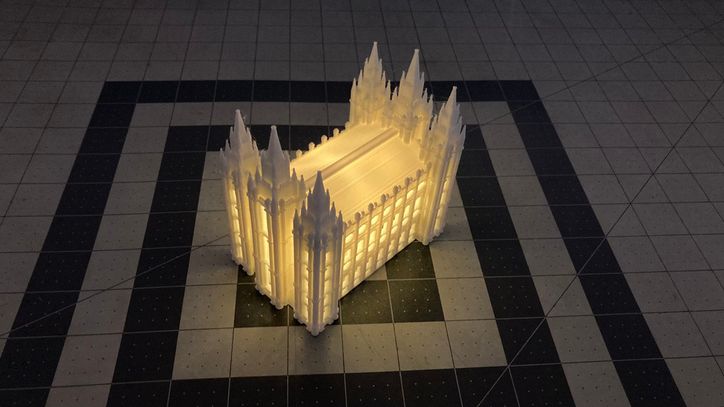 Salt Lake Temple Tea Light