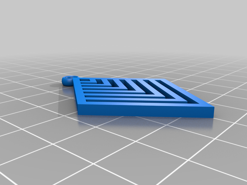 Simple Earring - Fast Print - Loop