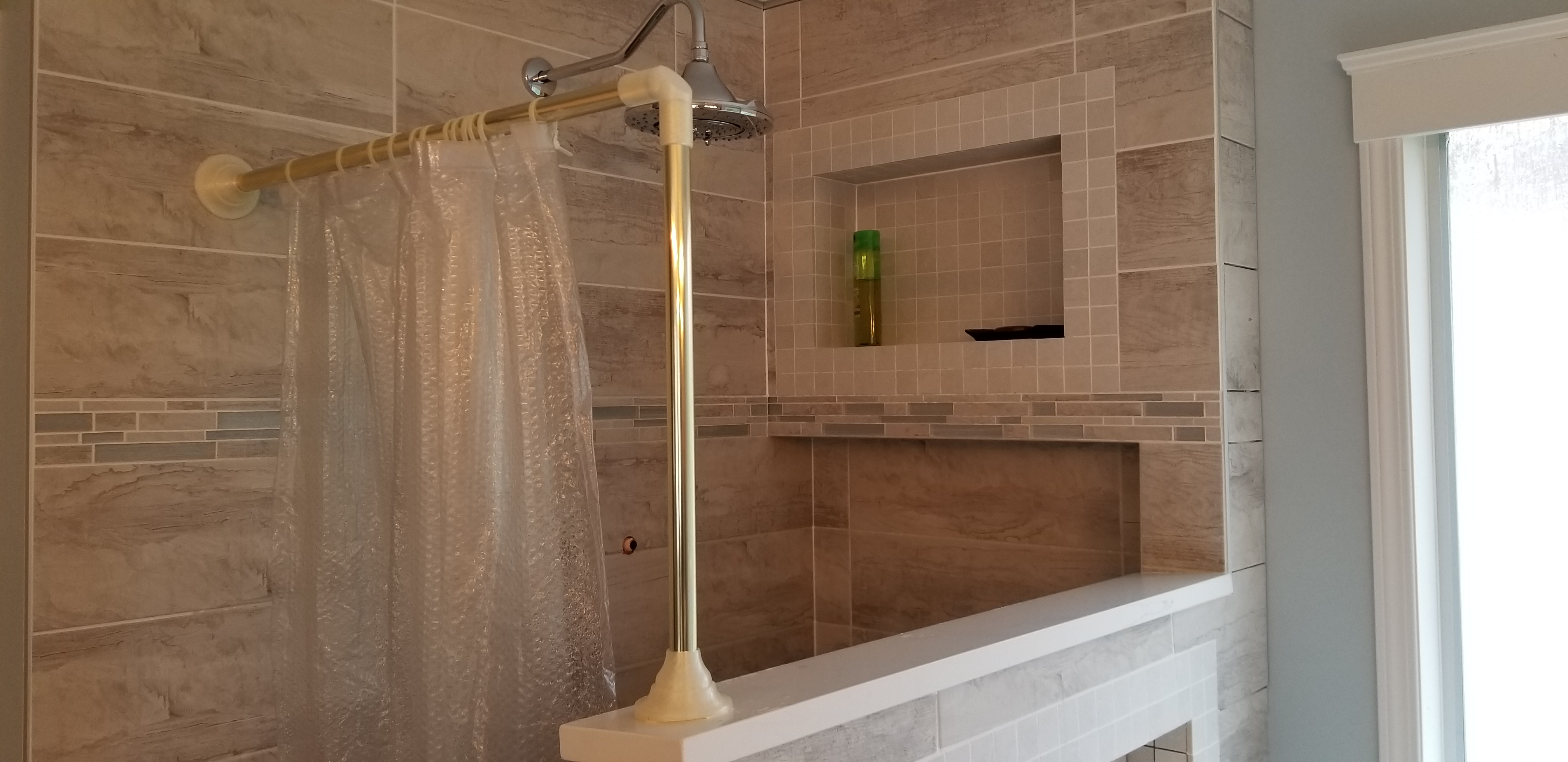 Shower Rod Ends