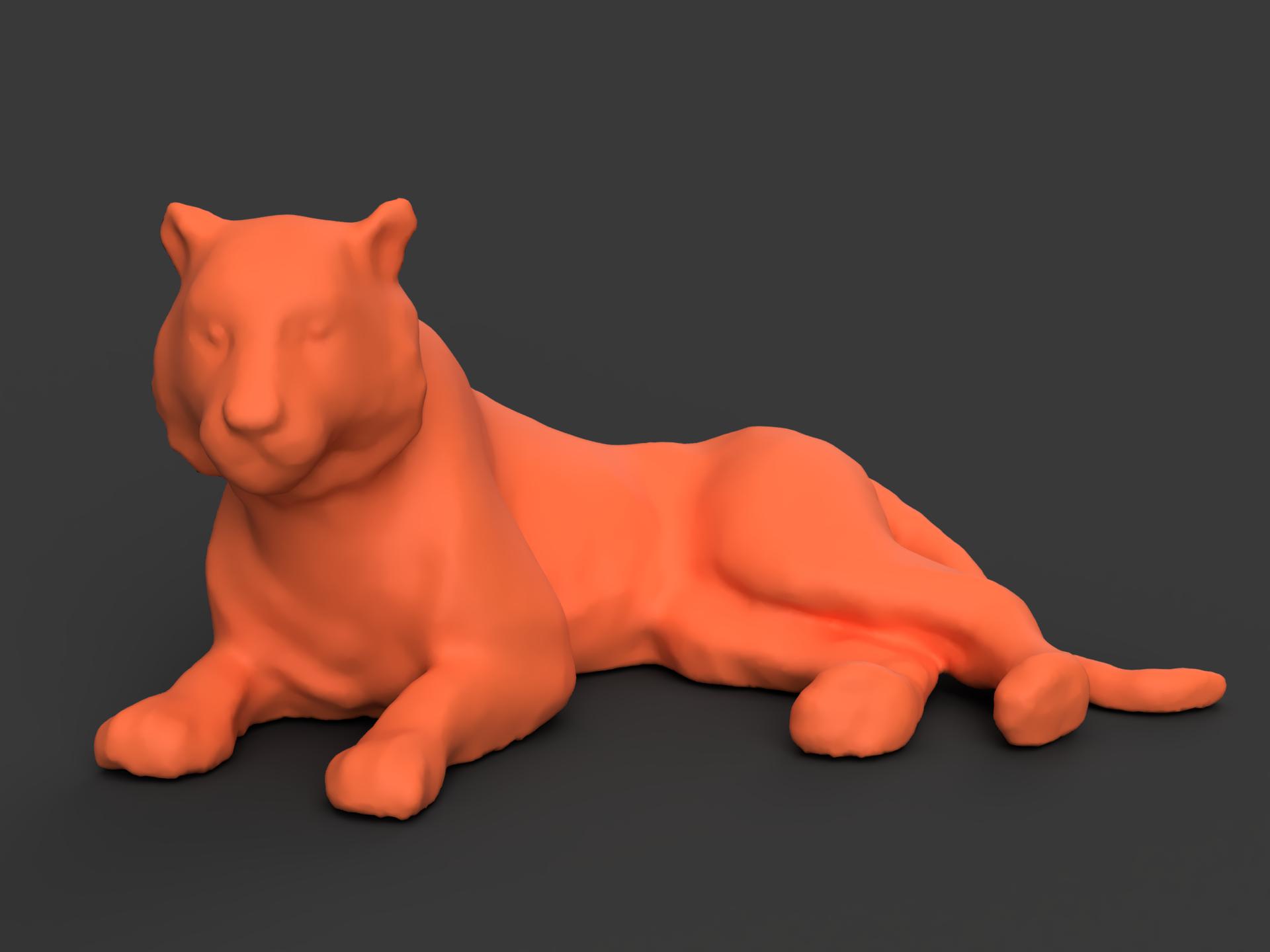 Miniatura 2 do modelo 3D Tiger