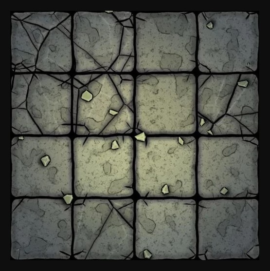 Stone Old Floor Tile