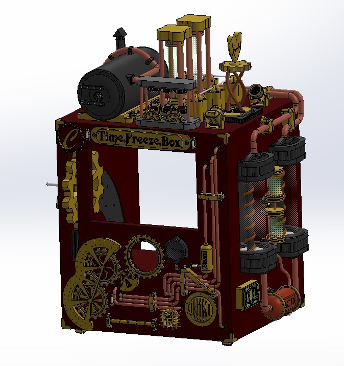 Steampunk Photobooth by Falcais | Download free STL model | Printables.com
