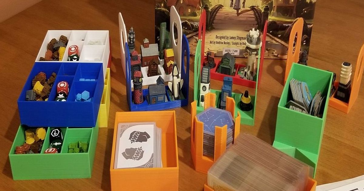 Tapestry Board Game Insert by FirstKlund Download free STL model