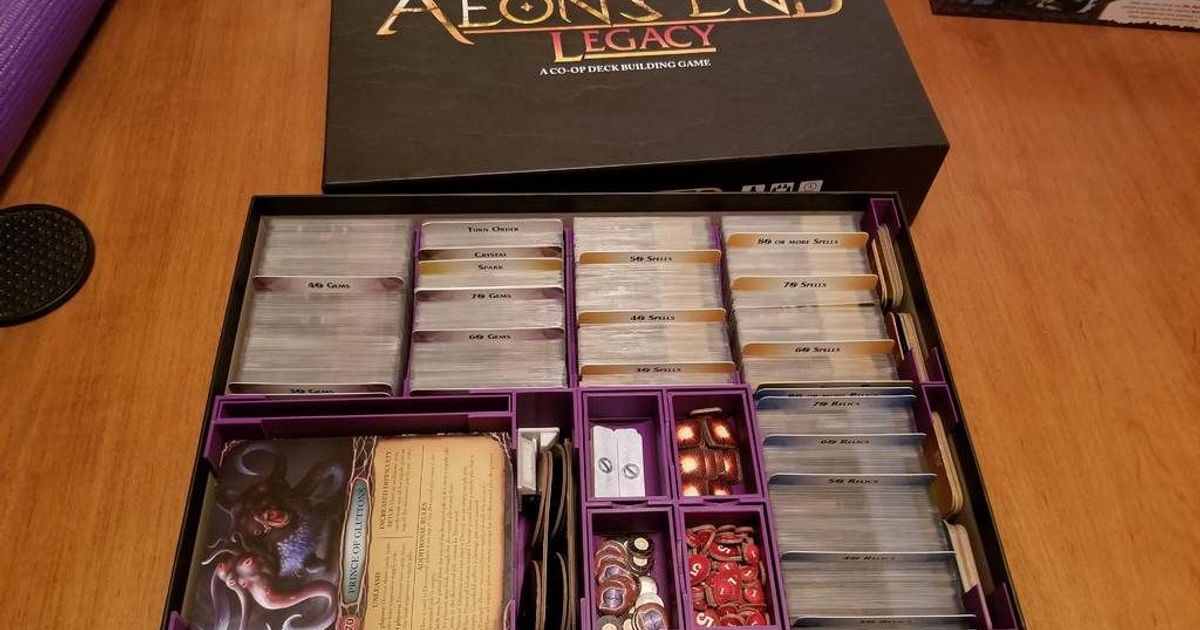 Aeon's End Legacy Box Storage Insert by FirstKlund | Download free STL ...