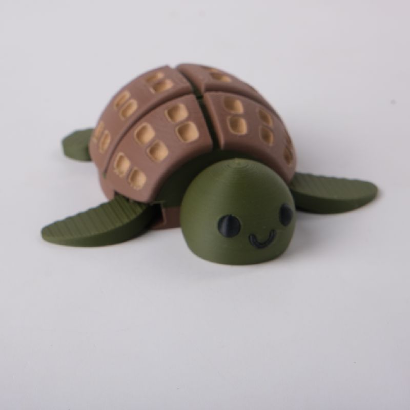 Waffle Turtle Flexi Toy – Cute Food Fidget by Fleximania | Download ...