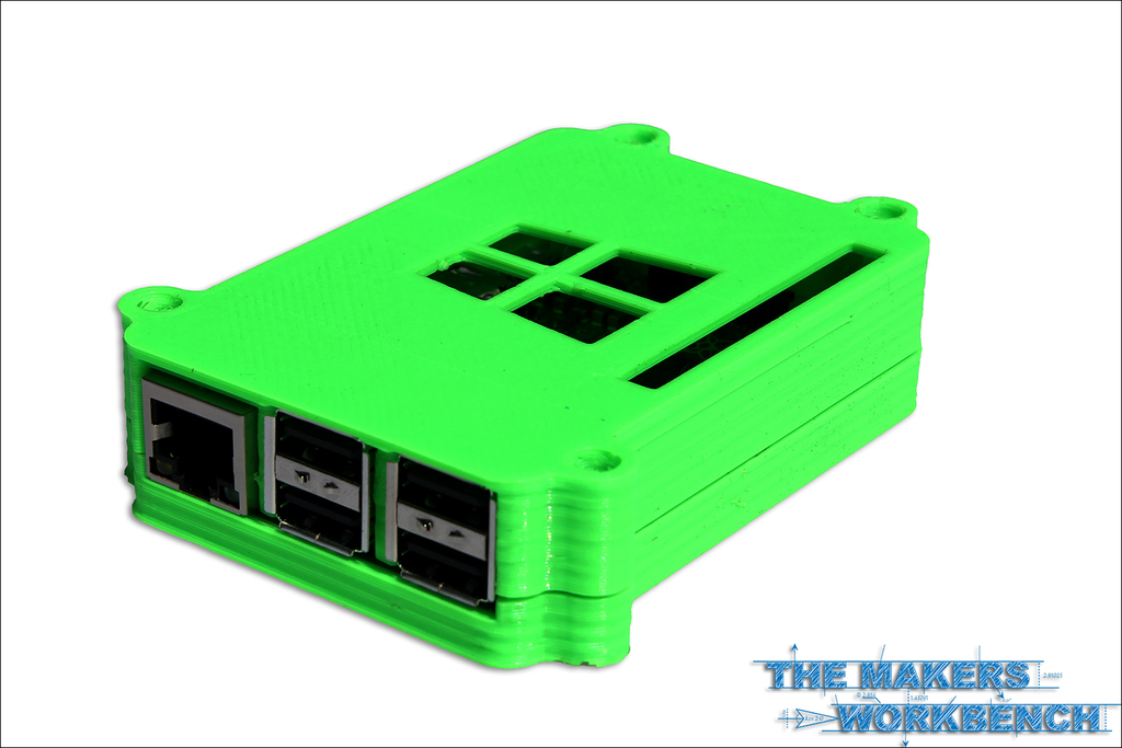 Raspberry Pi 2 Case with Windows 10 Logo by TheMakersWorkbench ...