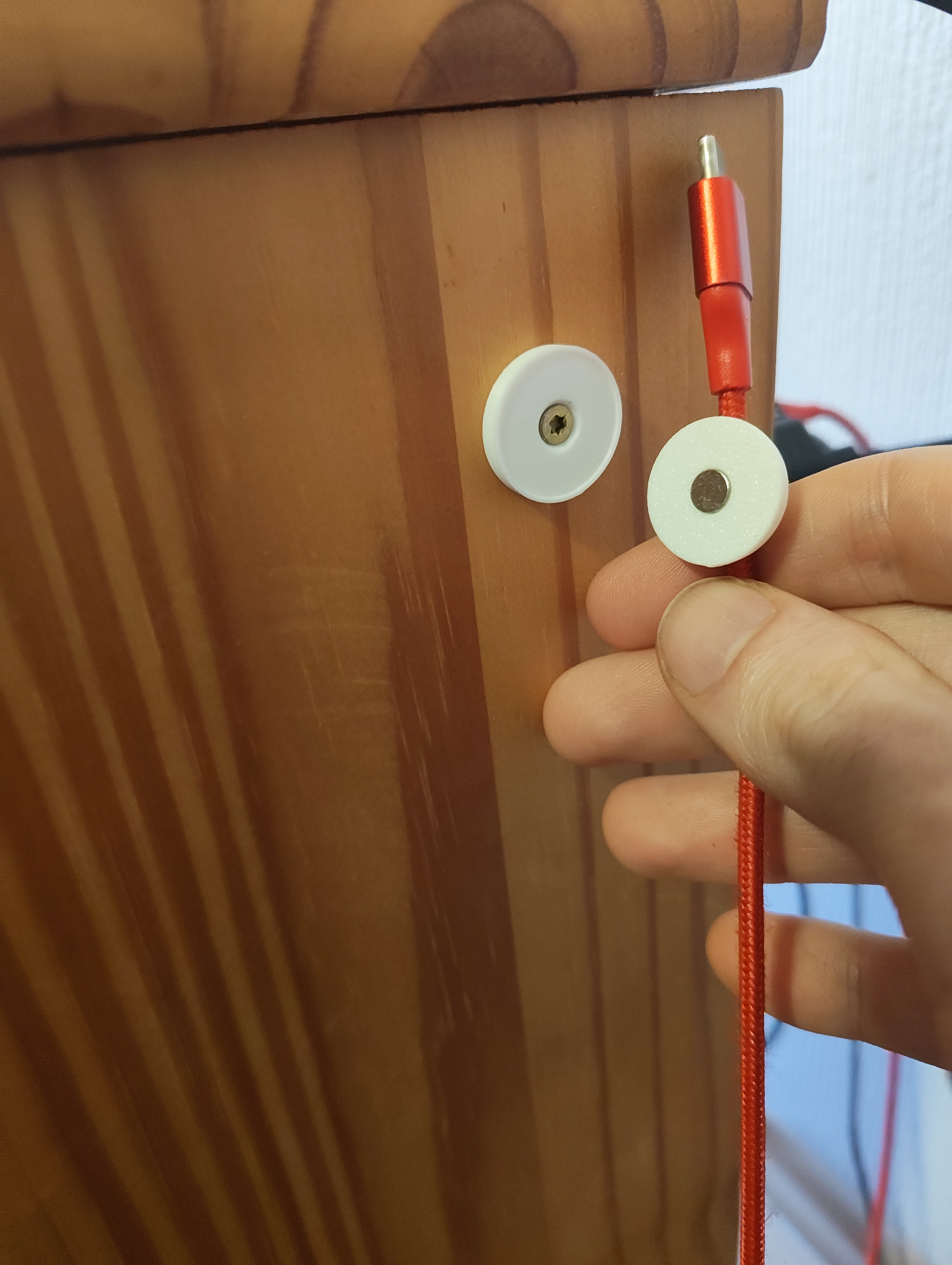 Magnetic Cable Clip and Mount