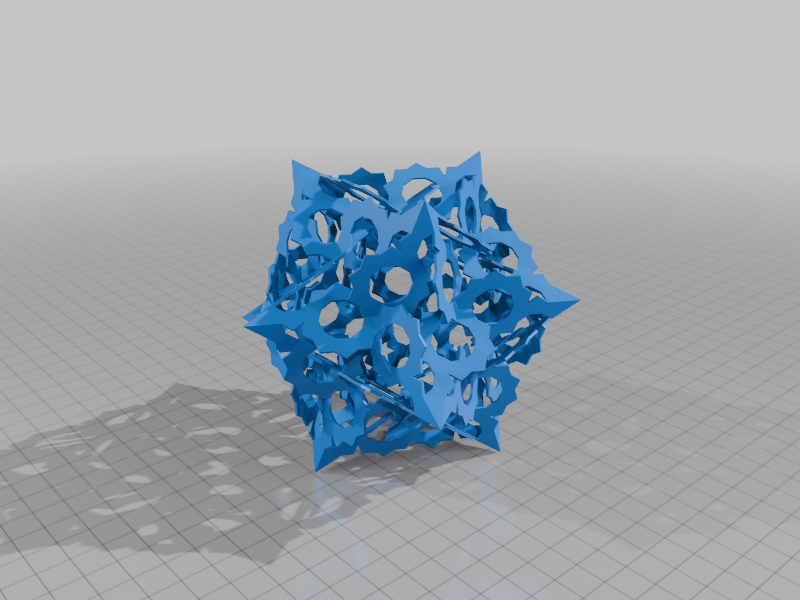 KEPLER-DA VINCI STAR DODECAHEDRON 3