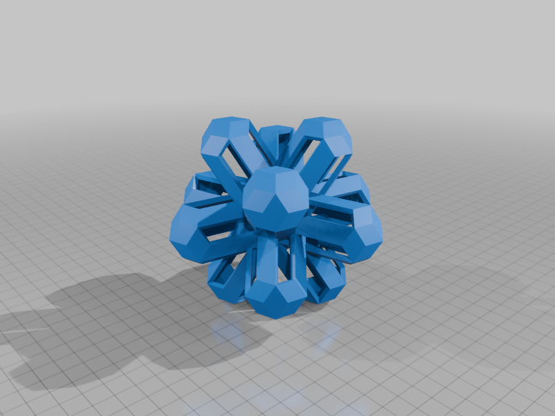 ROELOFS RHOMBIC DODECAHEDRAL POLYKNOT 2