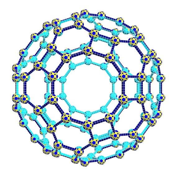 STEWART TRUNCATED ICOSIDODECAHEDRAL POLYTOROID 1