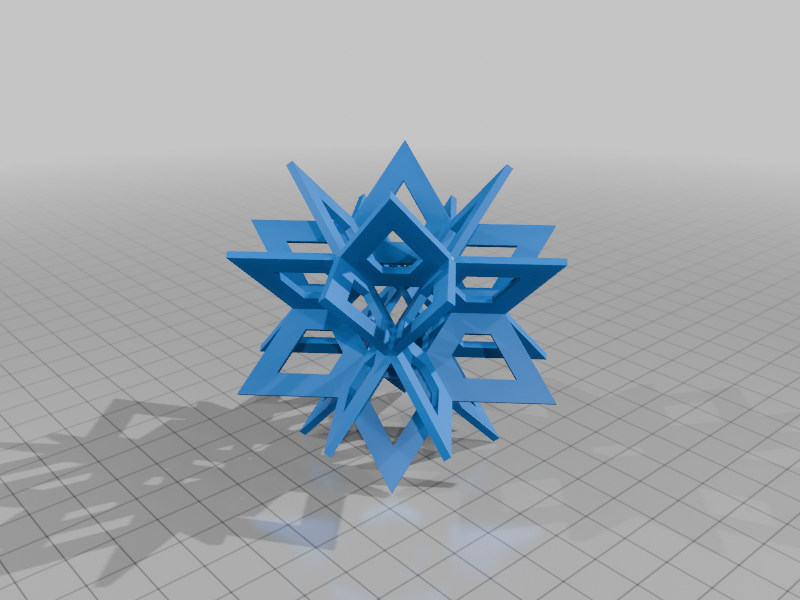 HOLDEN STAR CUBOCTAHEDRAL NOLID 1