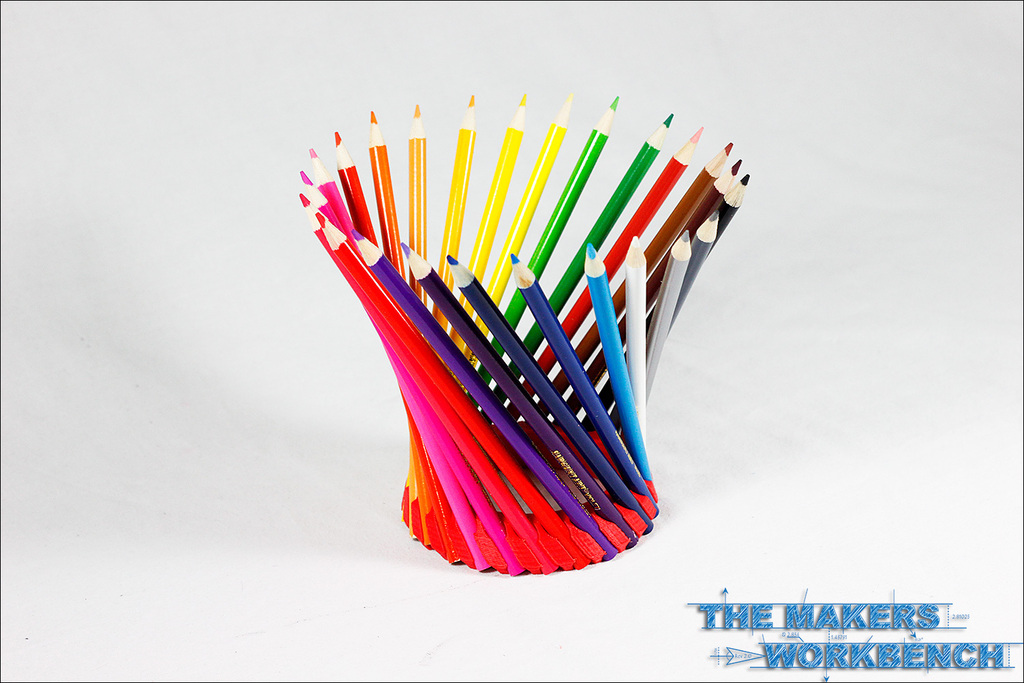 Crown of Pencils. Works With Most Colored Pencil Brands