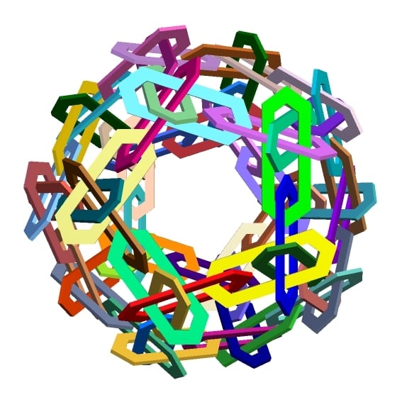 ROELOFS DODECAHEDRAL POLYCHAIN 1