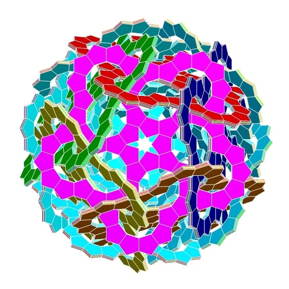 KEPLER DODECAHEDRAL POLYLINK 1