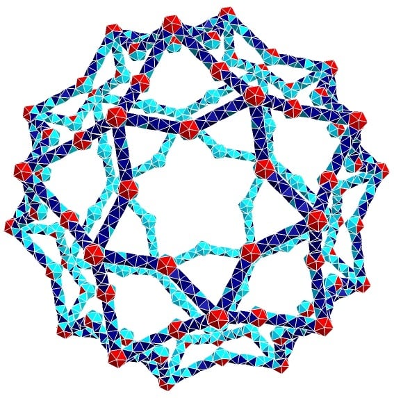 STEWART-GIRIH STAR ICOSIDODECAHEDRAL POLYTOROID 1