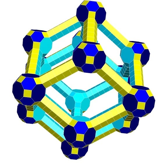 STEWART RHOMBIC DODECAHEDRAL POLYTOROID 1