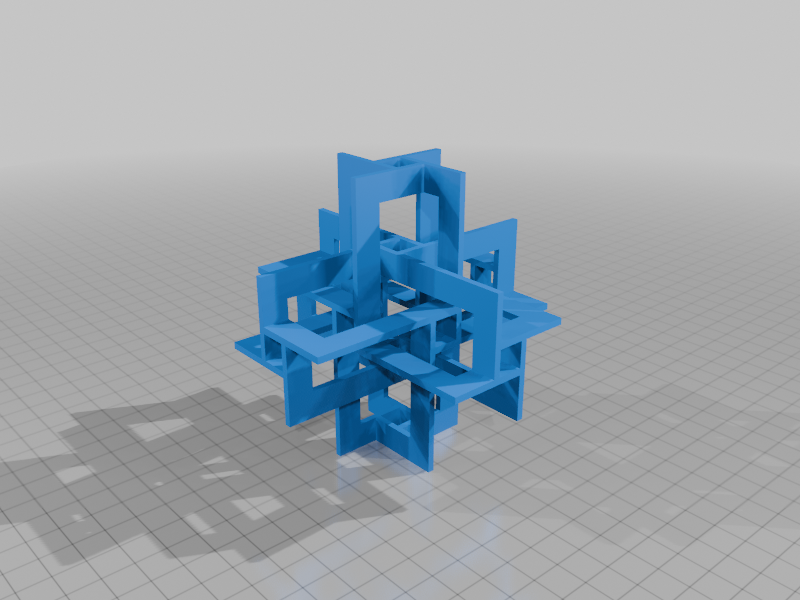 ROELOFS CUBIC POLYKNOT 6