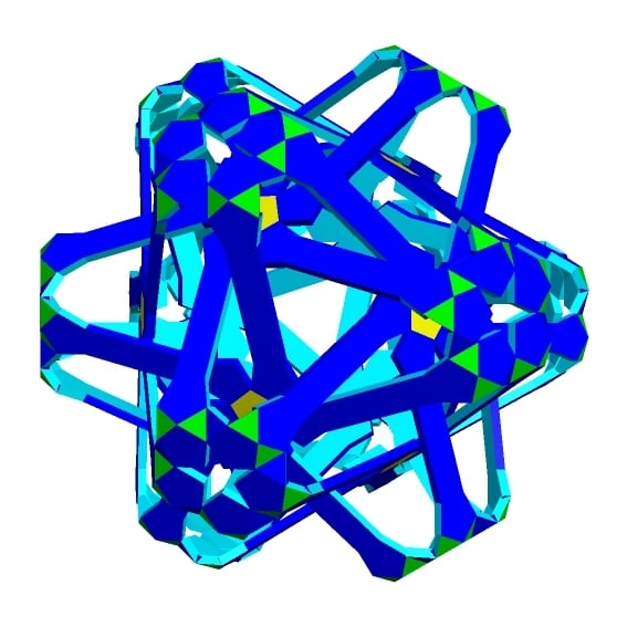 ROELOFS DODECAHEDRAL POLYKNOT 1