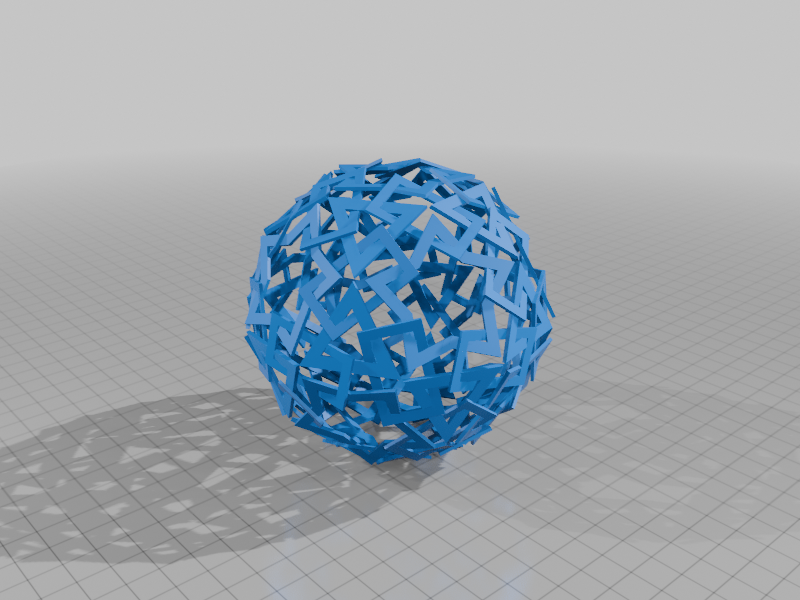 STAR RHOMBICOSIDODECAHEDRAL POLYLINK 1