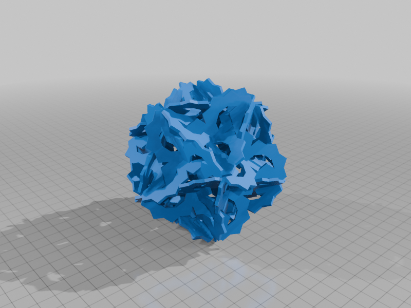 KEPLER STAR DODECAHEDRAL POLYLINK 1