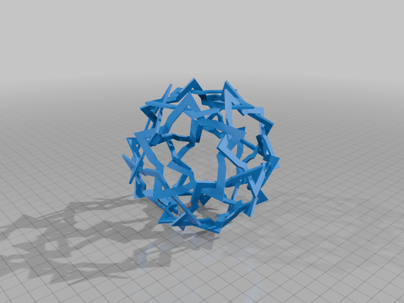 STAR DODECAHEDRAL POLYLINK 1