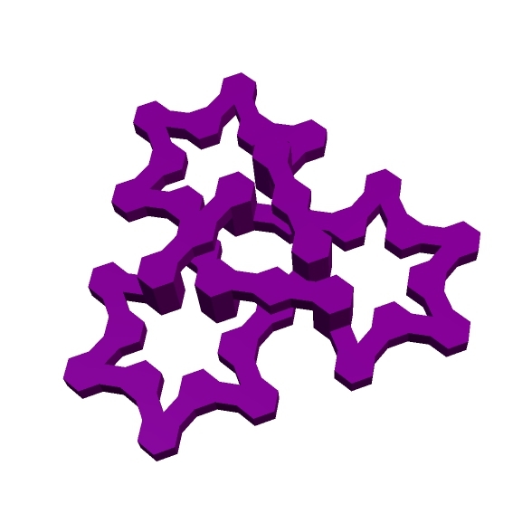 STEWART STAR TREFOIL KNOT 1