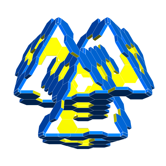 ROELOFS TETRAHEDRAL POLYKNOT 1