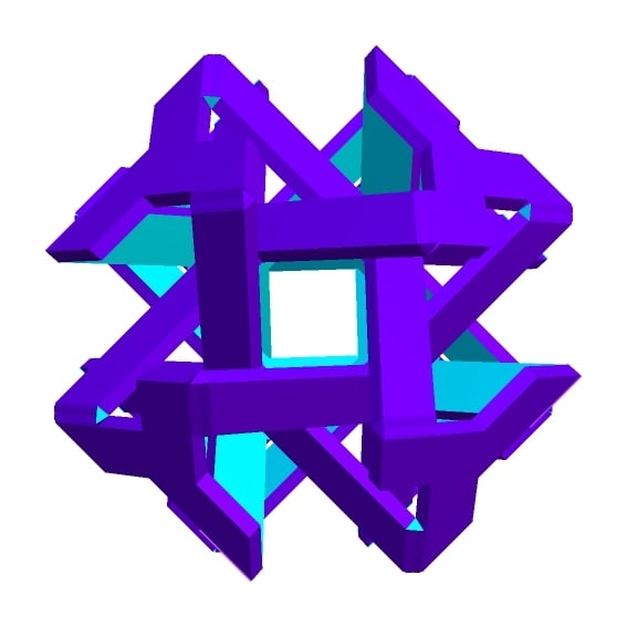 ROELOFS OCTAHEDRAL POLYKNOT 1