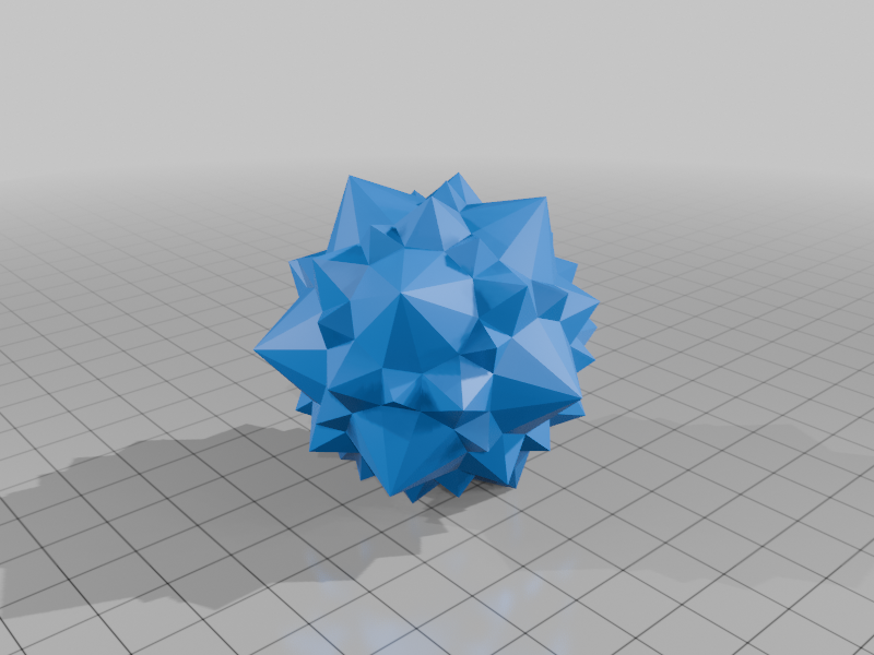 PIT AND PYRAMID TRUNCATED ICOSIDODECAHEDRA 1&2