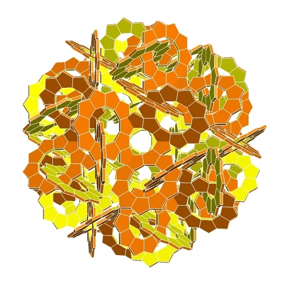 KEPLER DODECAHEDRAL POLYLINK 1