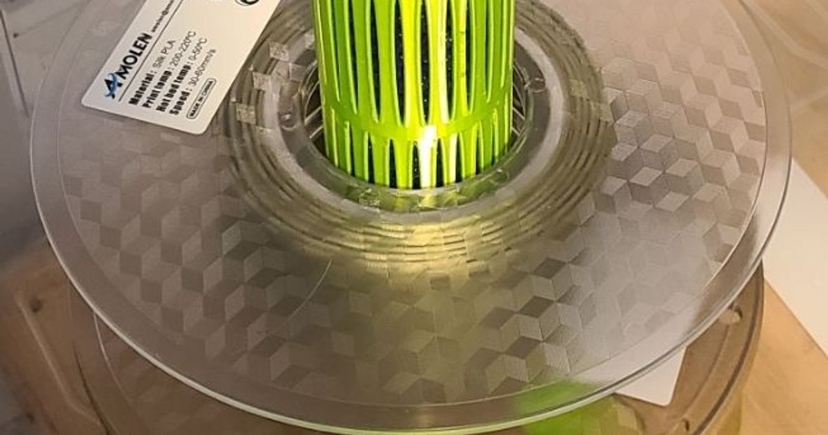 Desiccant Spool holder by HandsomeGreg Download free STL model