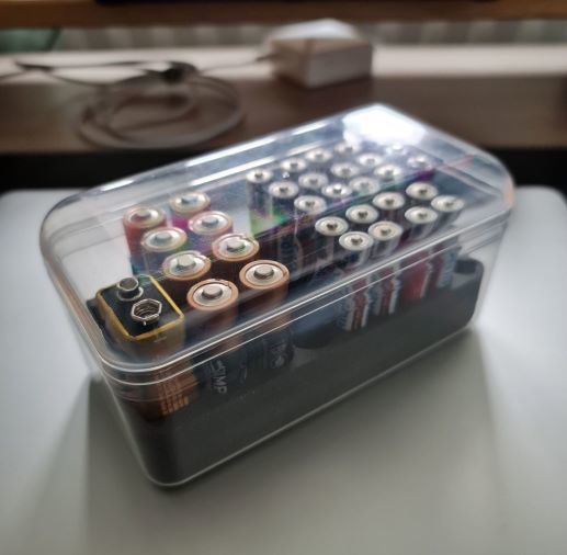 Ferrero Box Battery Organizer